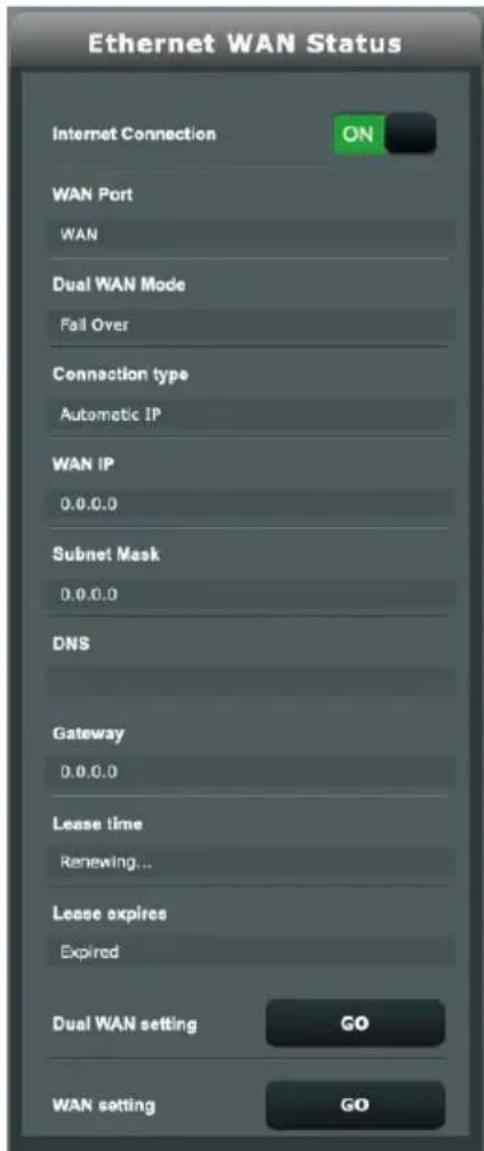 ASUS 4GAX56 - Pour surveiller l'état de la connexion internet : - 1
