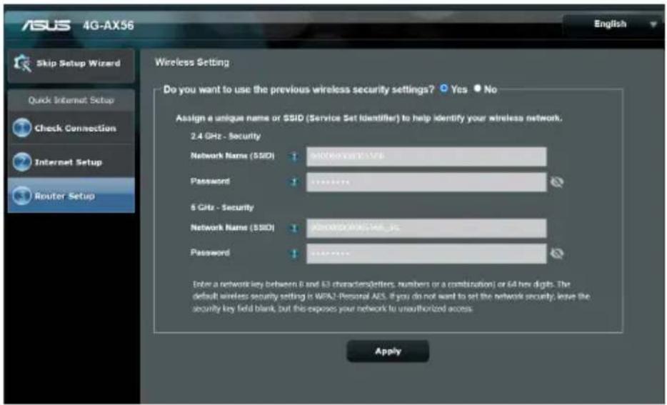 ASUS 4GAX56 - Pour configurer votre routeur à l'aide de l'assistant de configuration internet : - 6