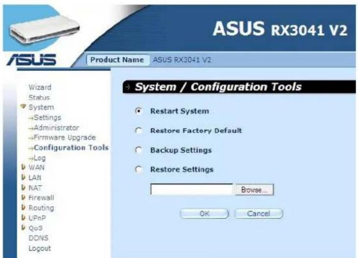 ASUS RX3041 V2 - Outils de configuration - 1