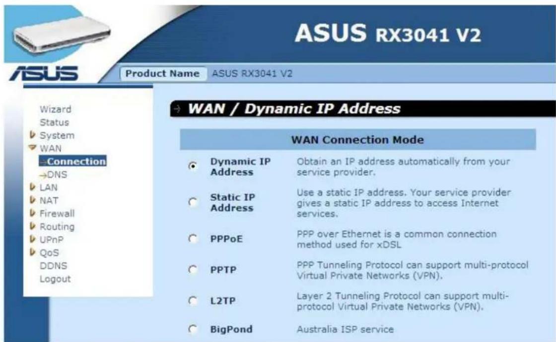 ASUS RX3041 V2 - Type de connexion - 1