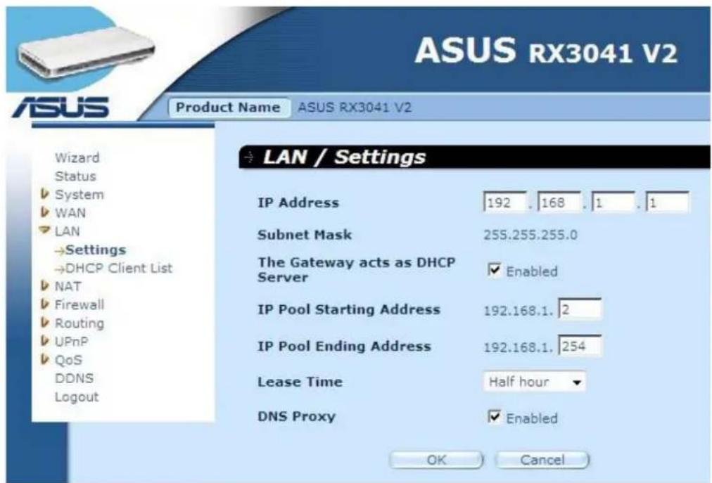 ASUS RX3041 V2 - Paramètres - 1
