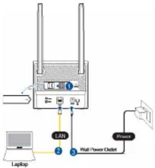 ASUS 4GN16 - Skonfiguruj bezprzewodowy router LTE. - 1