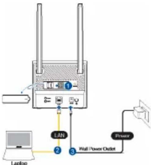 ASUS 4GN16 - Configure il router wireless. - 1