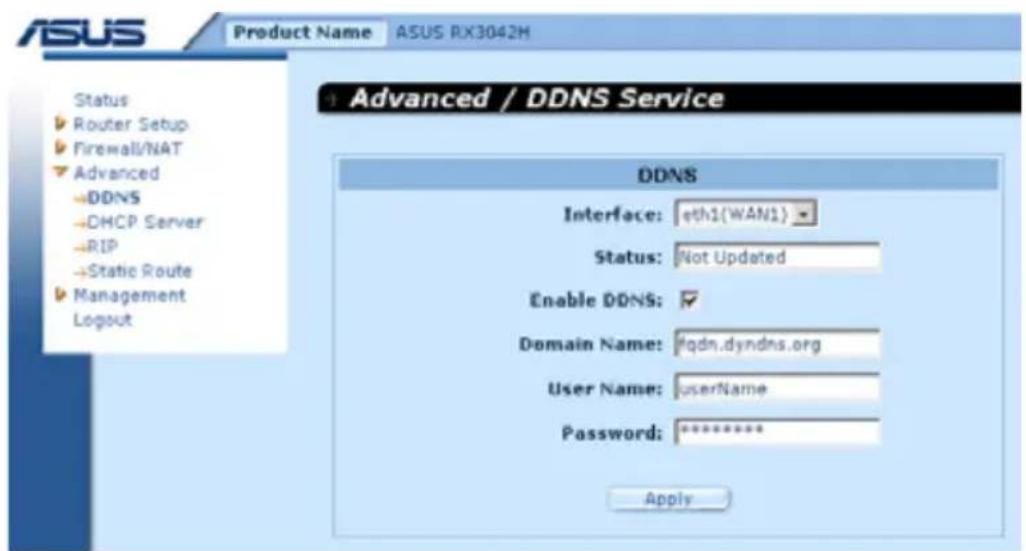 ASUS RX3042H - 配置 HTTP DDNS 客户端 - 1