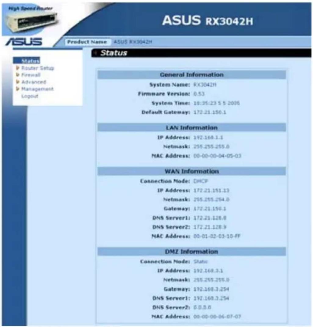 ASUS RX3042H - 系统设置简介 - 1