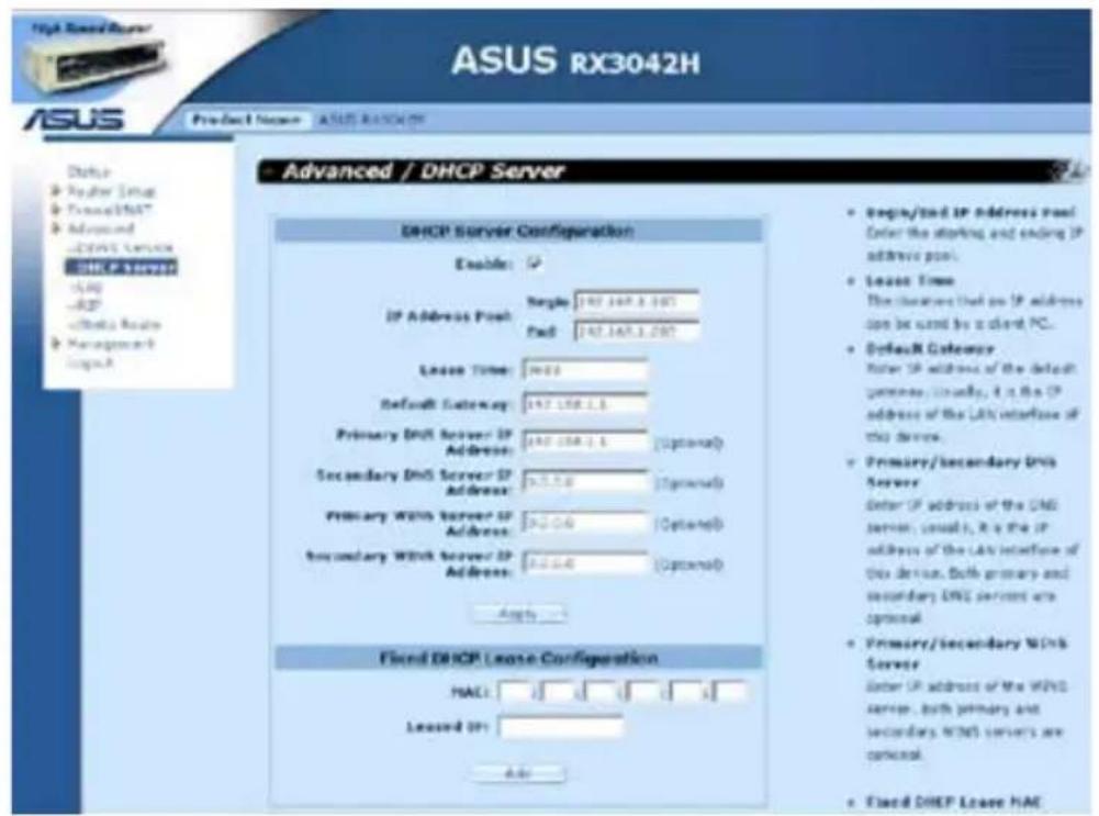 ASUS RX3042H - 功能结构 - 1