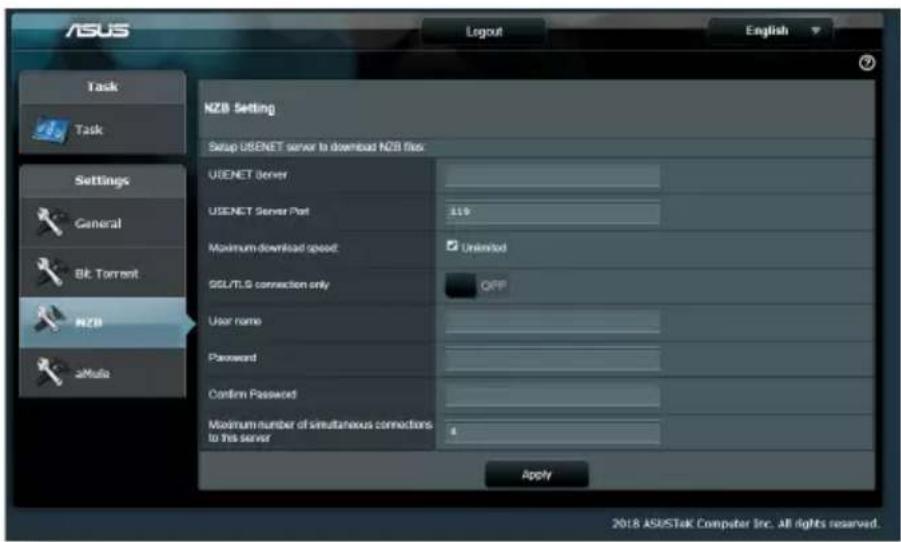 ASUS ZenWiFi XT9 - Paramètres NZB - 1