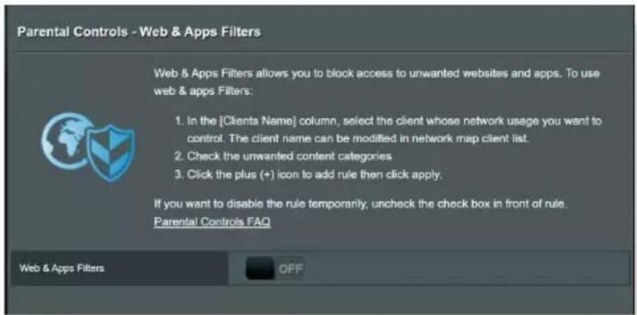 ASUS ZenWiFi XT9 - Configurer le contrôle parental - 1