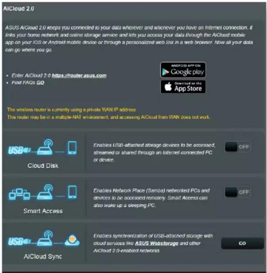 ASUS ZenWiFi XT9 - Aicloud 2.0 - 1