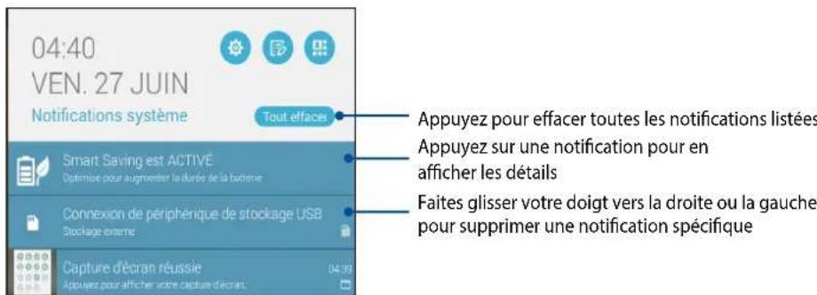 ASUS MeMO Pad 8 ME8110C - Notifications système - 1