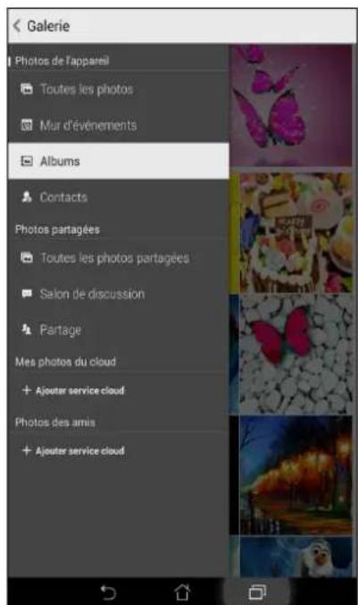 ASUS MeMO Pad 8 ME8110C - Acceder aux fichiers d'autres supports de stockage - 1