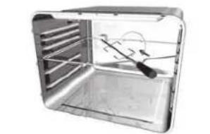 Glem Gas GFEA93IX - Cuisson au tournebroche (si PREVU): - 1