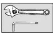 TUNTURI Centuri UB100 Utility Bench - Fasten Nuts and Bolts - 1
