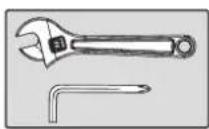 TUNTURI Centuri UB100 Utility Bench - Serrare dadi e bulloni - 1