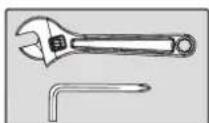TUNTURI Centuri UB100 Utility Bench - Ziehen Muttern und Schrauben - 1
