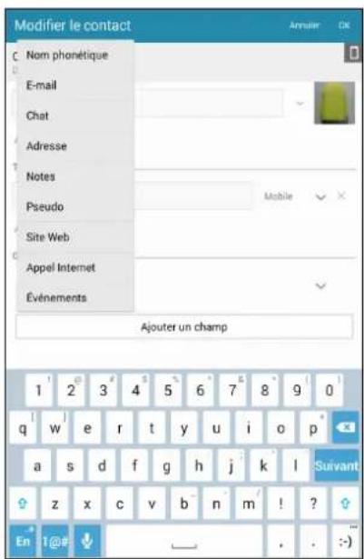 ASUS ZenFone A501CG - Ajouter un évènement spécifique à un contact VIP - 2