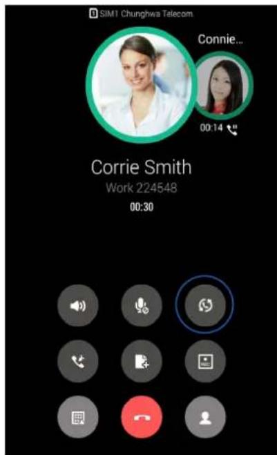 ASUS ZenFone A501CG - Basculer entre deux appels - 1