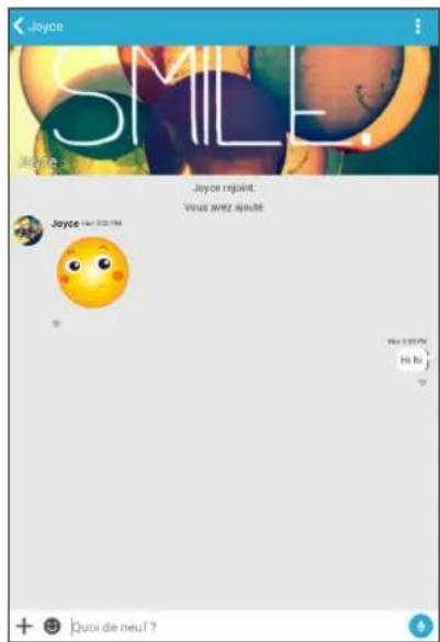 ASUS ZenFone A501CG - Utiliser Conversation sur Omlet - 3