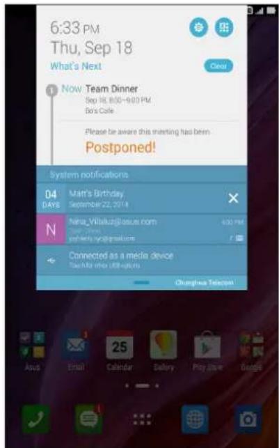 ASUS ZenFone A501CG - Alerte de report - 1