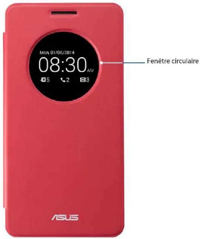 ASUS ZenFone A501CG - Utiliser l'étui ASUS - 1