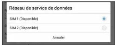 ASUS ZenFone A501CG - Assigner une carte SIM aux services de données - 1
