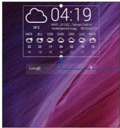 ASUS ZenFone A501CG - Afficher les prévisions météo sur 7 jours - 1