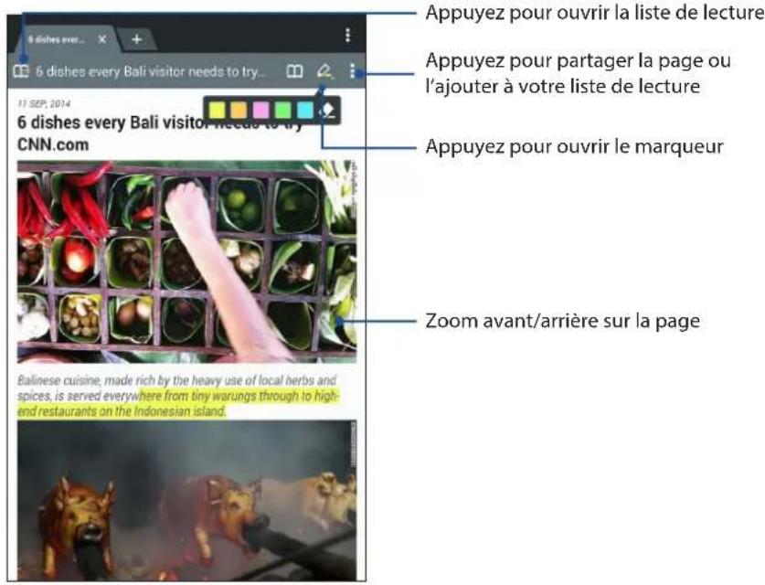 ASUS ZenFone A501CG - Lecture intelligente - 1