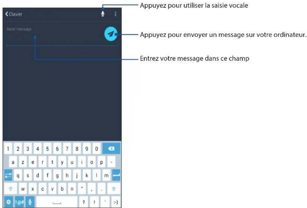 ASUS ZenFone A501CG - Saisir du texte - 1