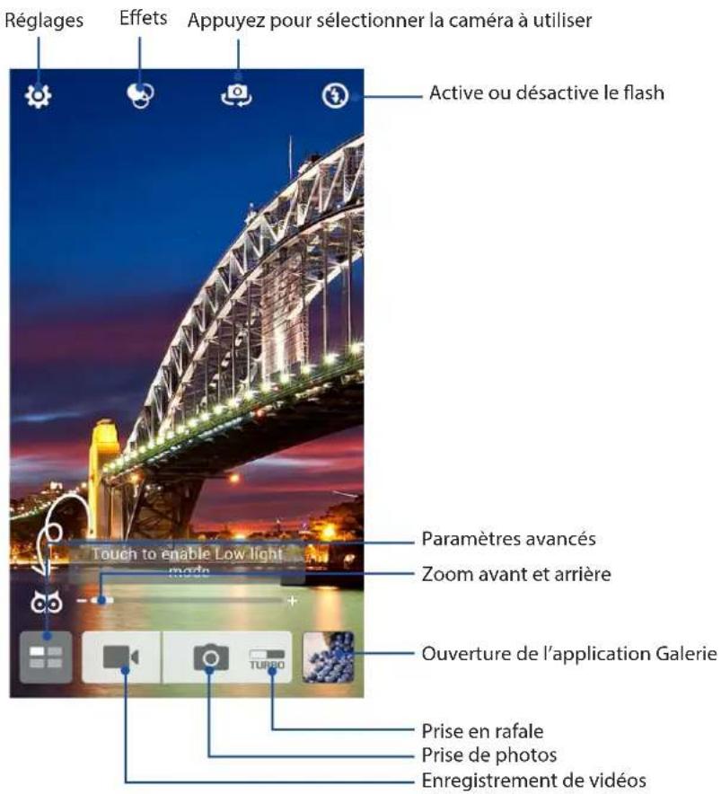 ASUS ZenFone A501CG - Écran d'accueil de l'Appareil photo - 1