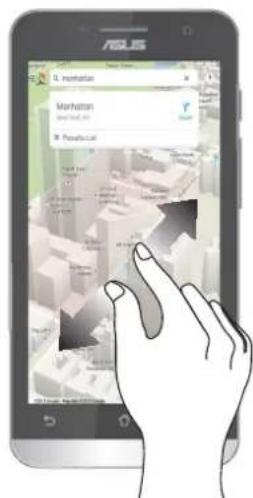 ASUS ZenFone A501CG - Naviguer entre plusieurs pages ou écrans - 2