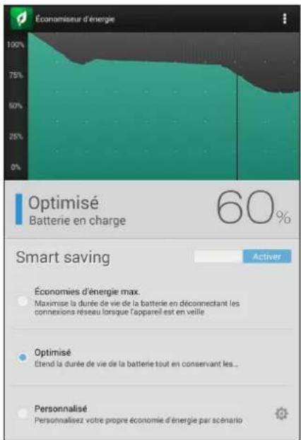 ASUS ZenFone A501CG - Configuration de l'économiseur d'énergie - 1