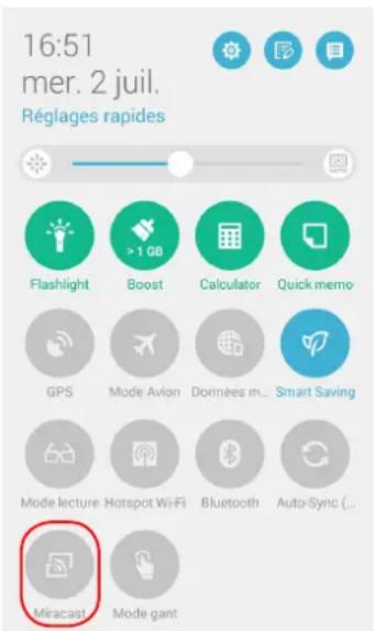 ASUS ZenFone A500KL - À partir du menu des Paramètres - 2