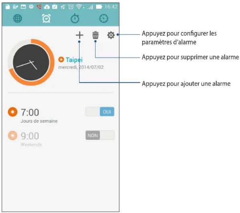 ASUS ZenFone A500KL - Alarme - 1
