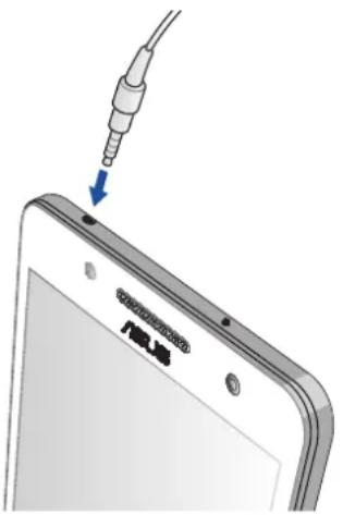 ASUS ZenFone A500KL - Connexion de la prise audio - 1