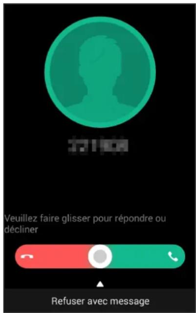 ASUS ZenFone A500KL - Répondre à un appel - 4