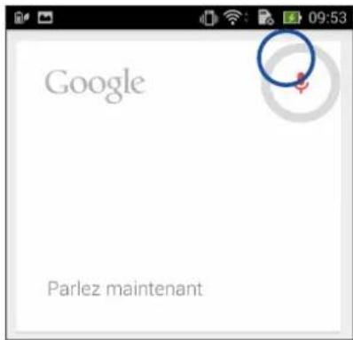 ASUS ZenFone A500KL - Ouvrir l'application Recherche vocale - 2