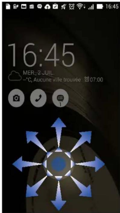 ASUS ZenFone A500KL - Options de verrouillage de l'écran - 1