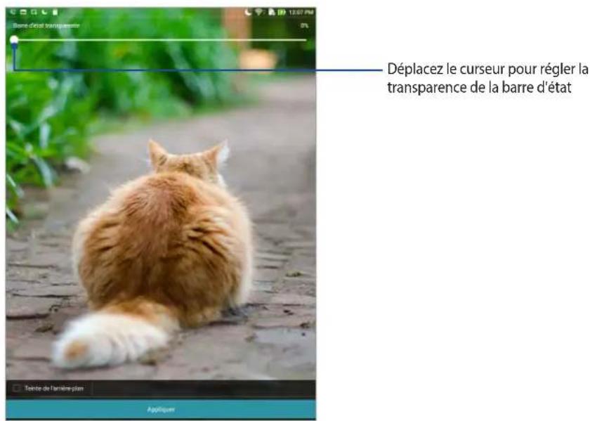 ASUS ZenFone Go ZB690KG - Modifier le fond d'écran et sa teinte - 1