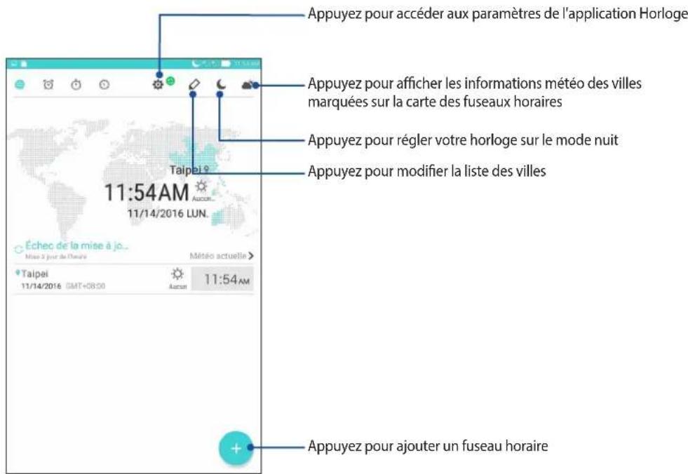ASUS ZenFone Go ZB690KG - Fuseau horaire - 1