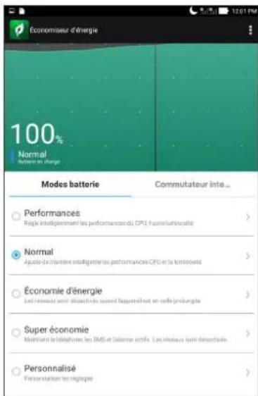 ASUS ZenFone Go ZB690KG - Configuration de l'économiseur d'énergie - 1
