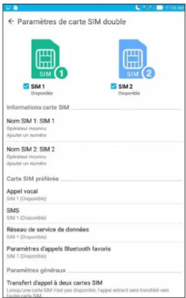 ASUS ZenFone Go ZB690KG - Fonctionnalités multi SIM - 1