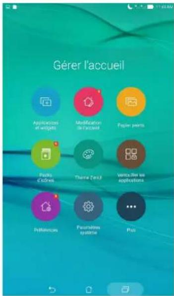 ASUS ZenFone Go ZB690KG - Personnaliser l'écran d'accueil - 1