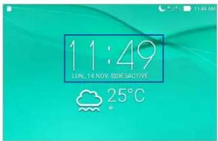 ASUS ZenFone Go ZB690KG - Ouvrir l'application Horloge - 1