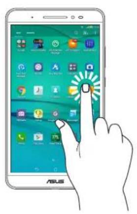 ASUS ZenFone Go ZB690KG - Ouvrir une application ou sélectionner un élément - 1