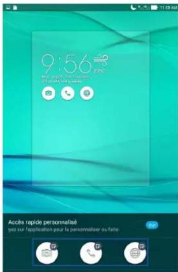 ASUS ZenFone Go ZB690KG - Personnaliser les boutons d'accès rapide - 2