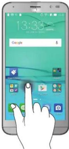 ASUS ZenFone Go TV ZB551KL - Déplacer ou supprimer un élément - 1