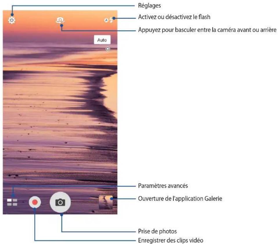 ASUS ZenFone Go TV ZB551KL - Écran d'accueil de l'Appareil photo - 1