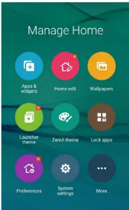 ASUS ZenFone Go TV ZB551KL - Personnaliser l'écran d'accueil - 1