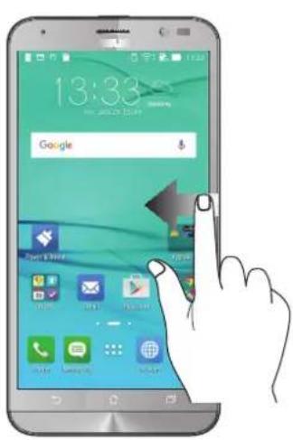 ASUS ZenFone Go TV ZB551KL - Naviguer entre plusieurs pages ou écrans - 1