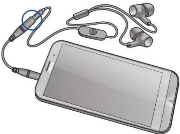 ASUS ZenFone Go TV ZB551KL - Connector la prise audio - 2